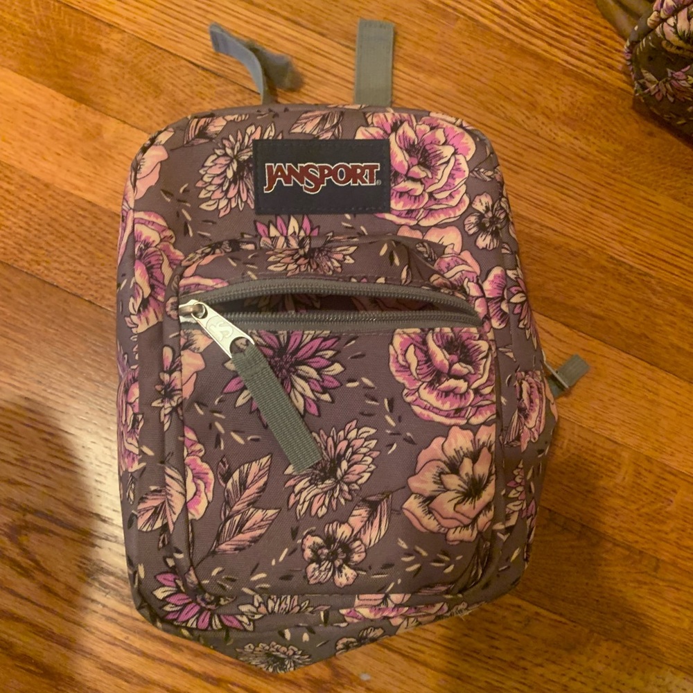 JanSport Cool Student floral lunchbox